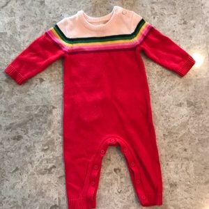 NWOT adorable knit one piece for infant
